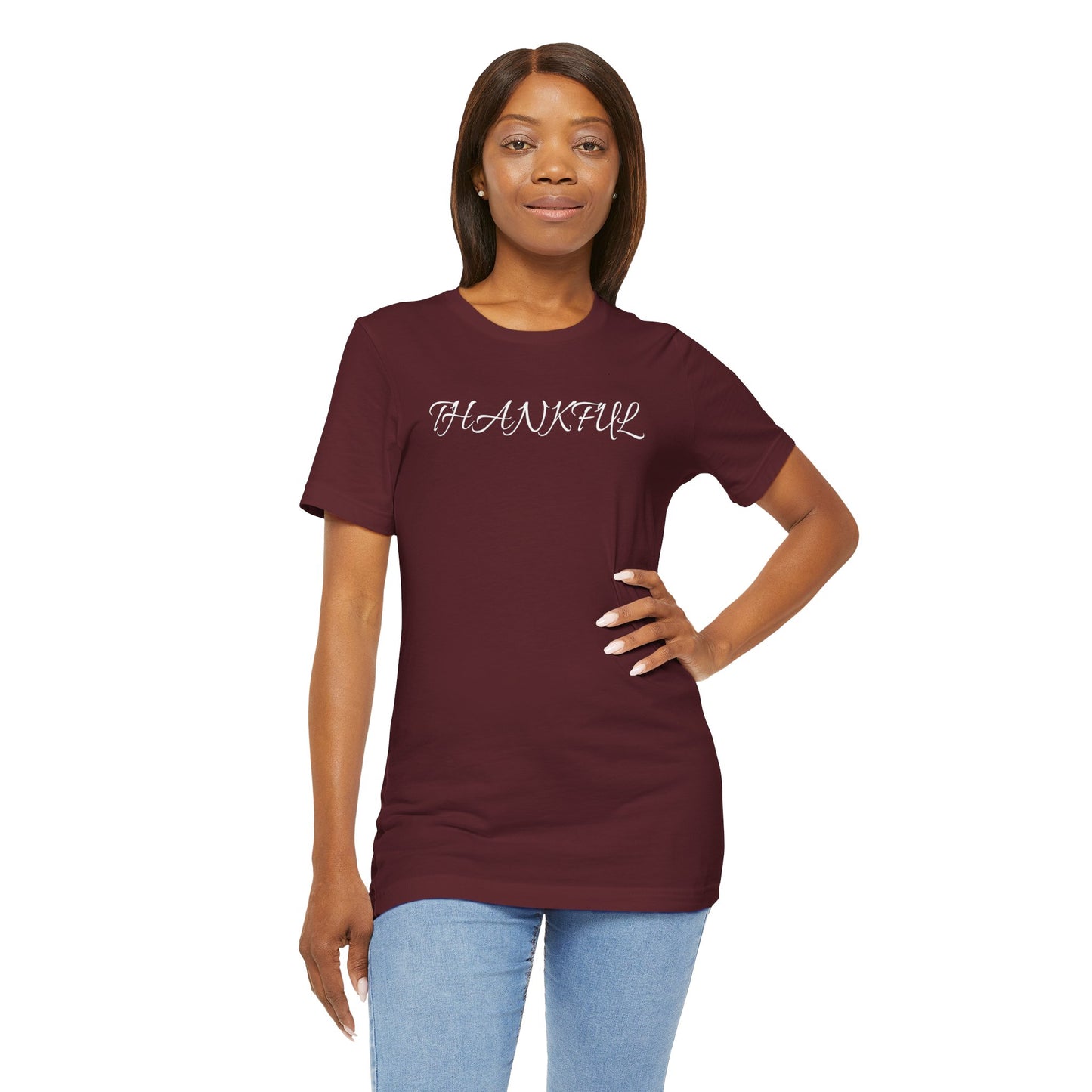 Unisex Short Sleeve T-Shirt-Thankful