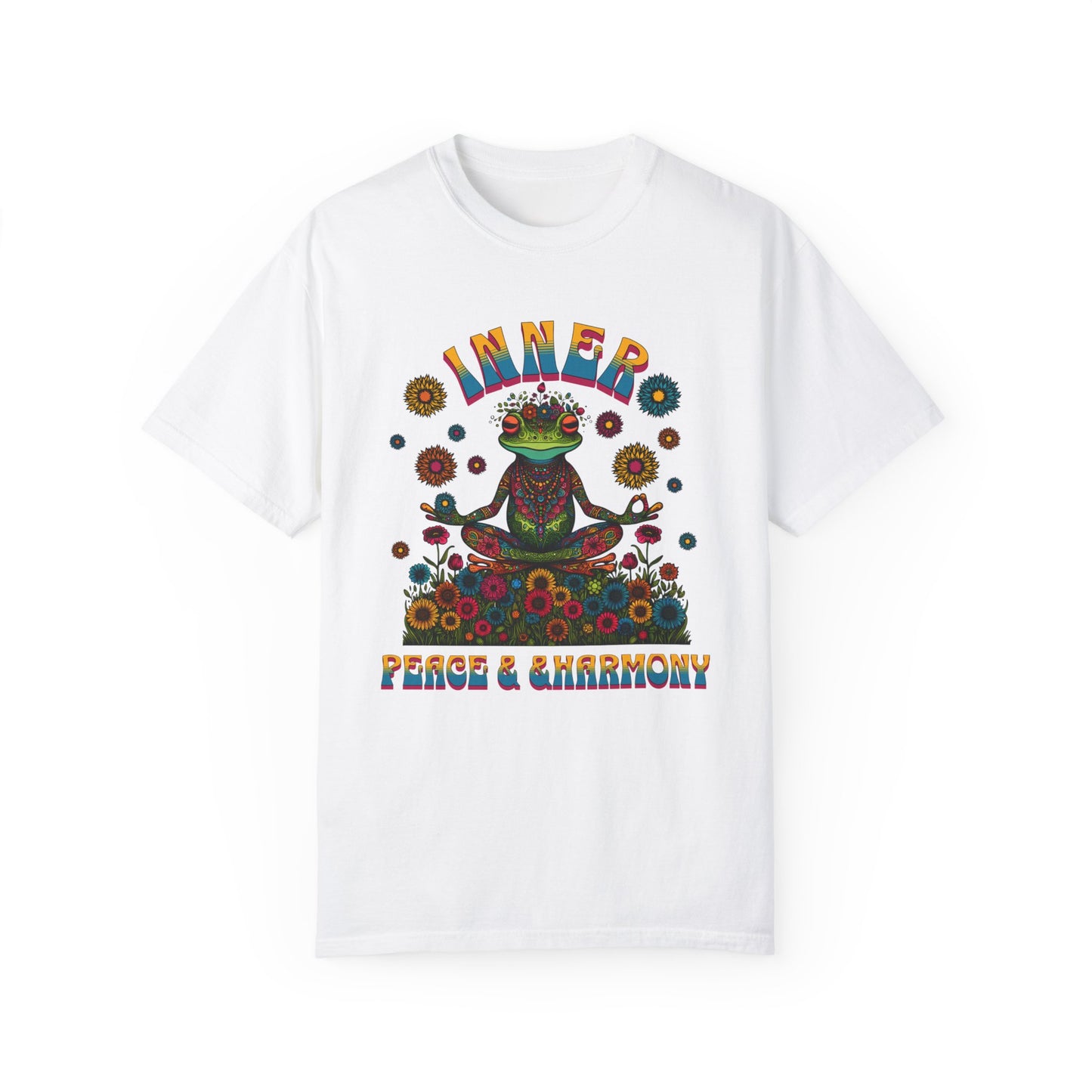 Unisex Cotton T-shirt-Inner Peace