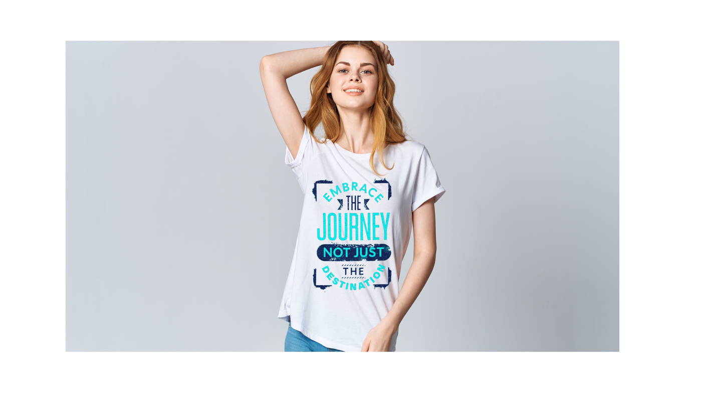 Unisex CottonT-shirt-Embrace the Journey