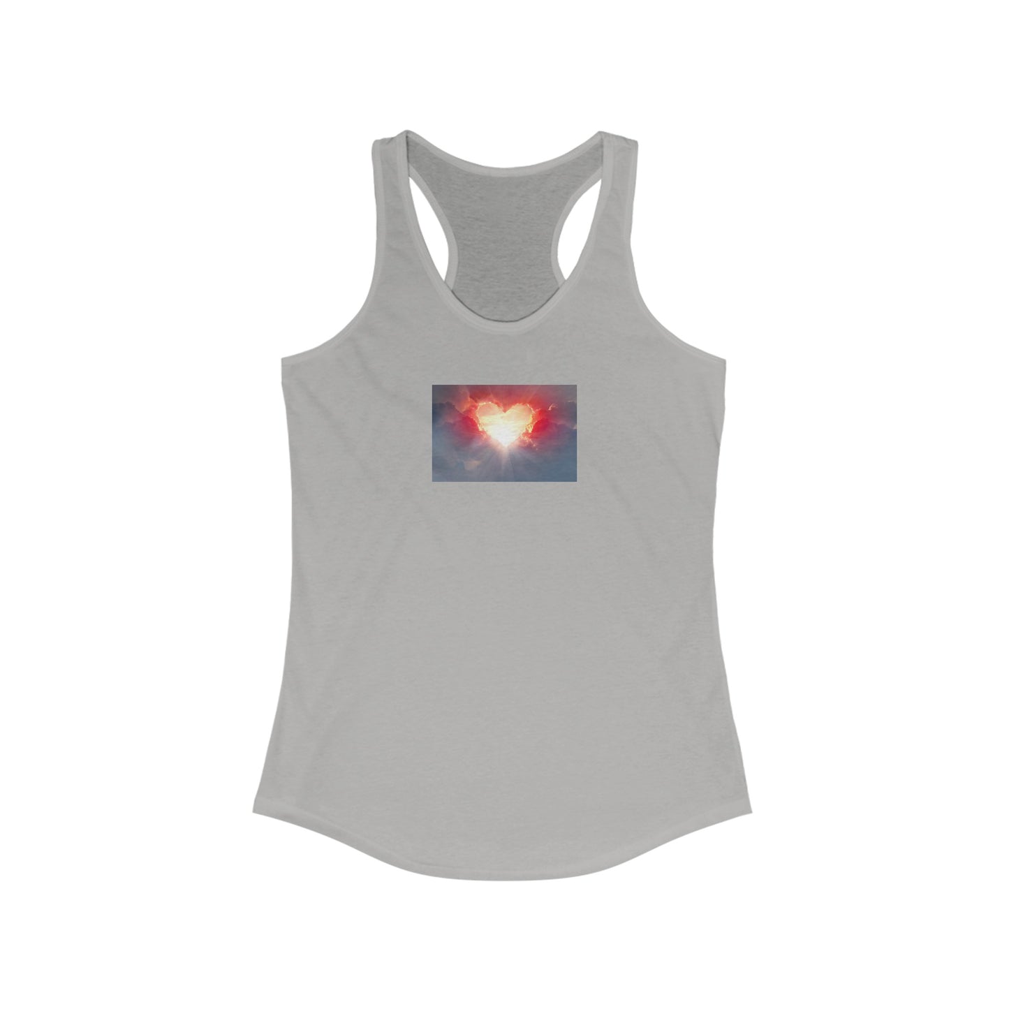 Women's Racerback Tank-Heart of Love