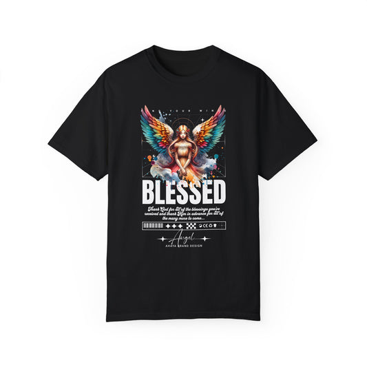 Unisex Cotton T-shirt-Blessed