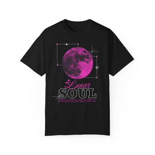 Unisex Cotton T-shirt-Lunar Soul