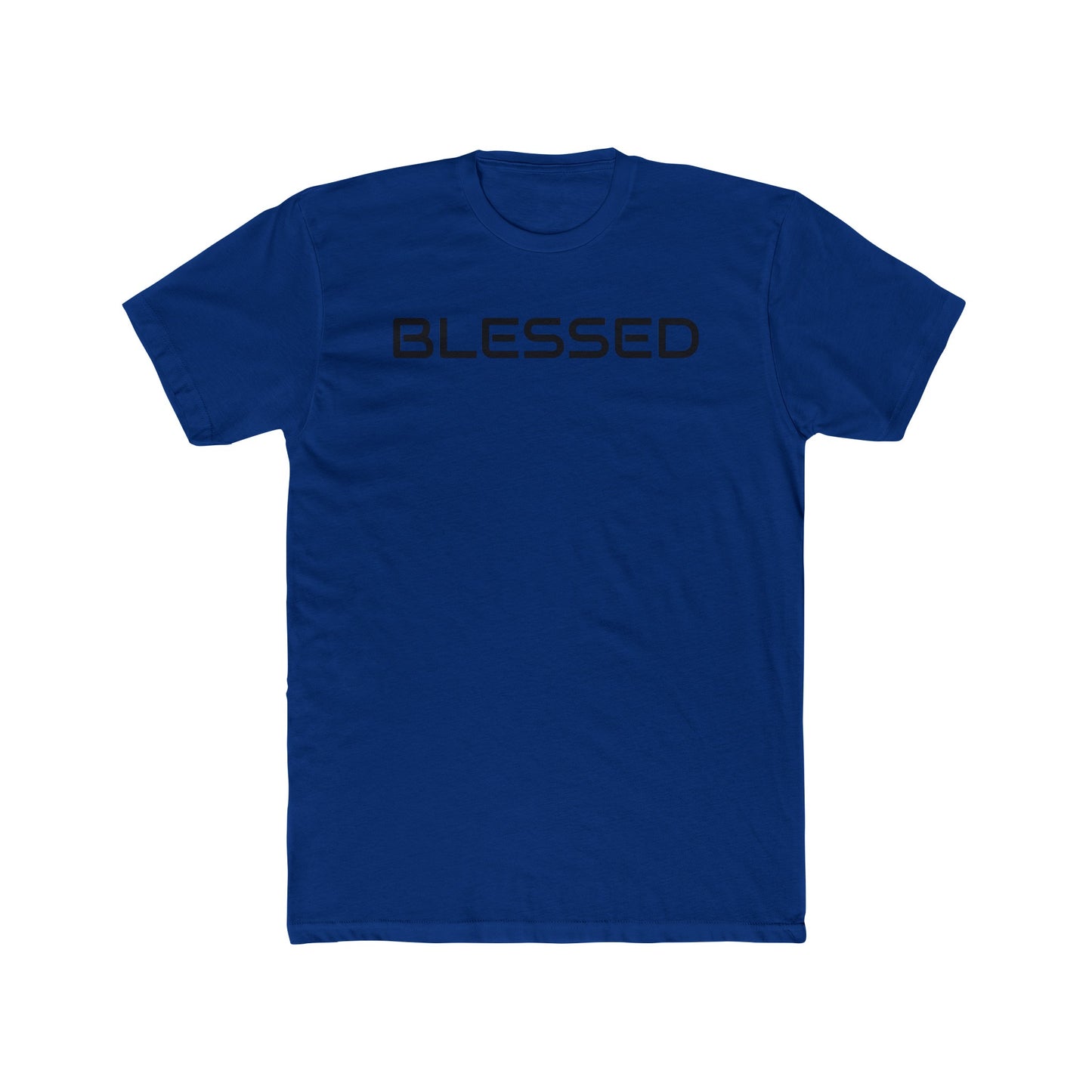 Cotton Crew T-shirt-Blessed