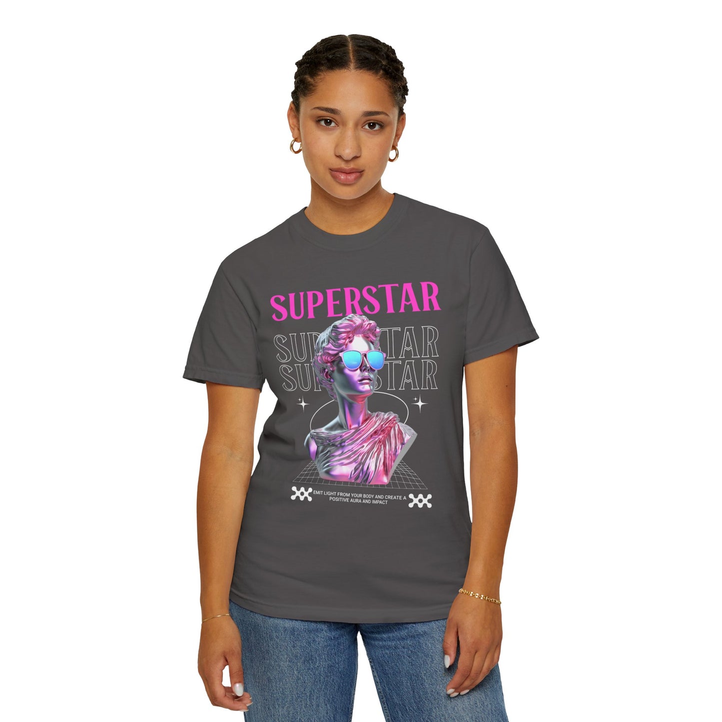 Cotton T-shirt-Superstar