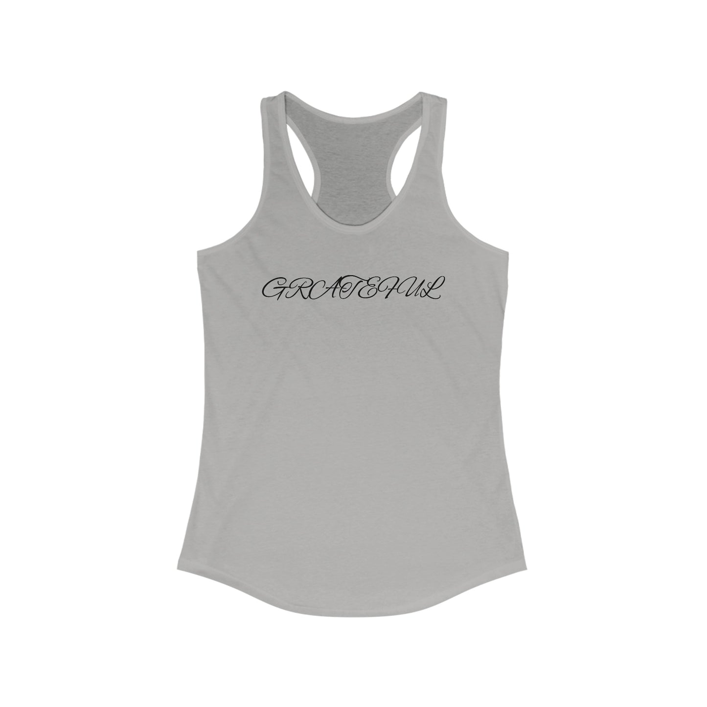 Women's Racerback Tank-Grateful