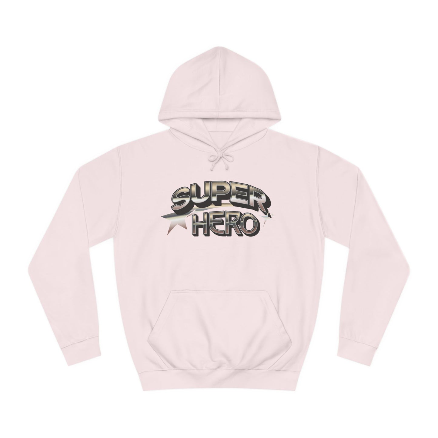 Unisex College Hoodie-Super Hero