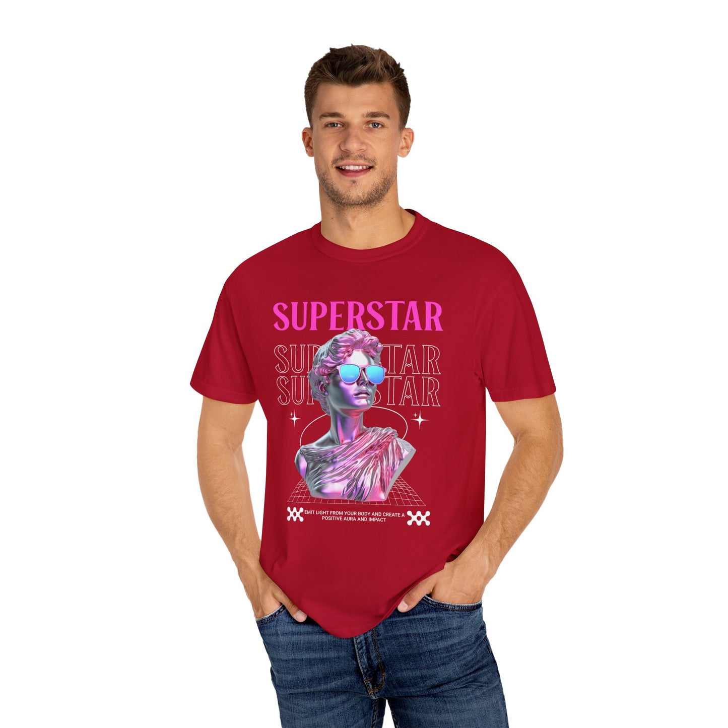 Cotton T-shirt-Superstar