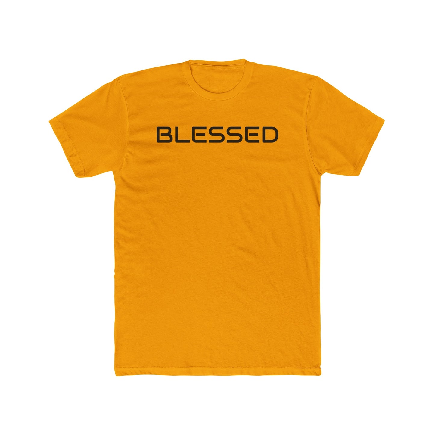 Cotton Crew T-shirt-Blessed