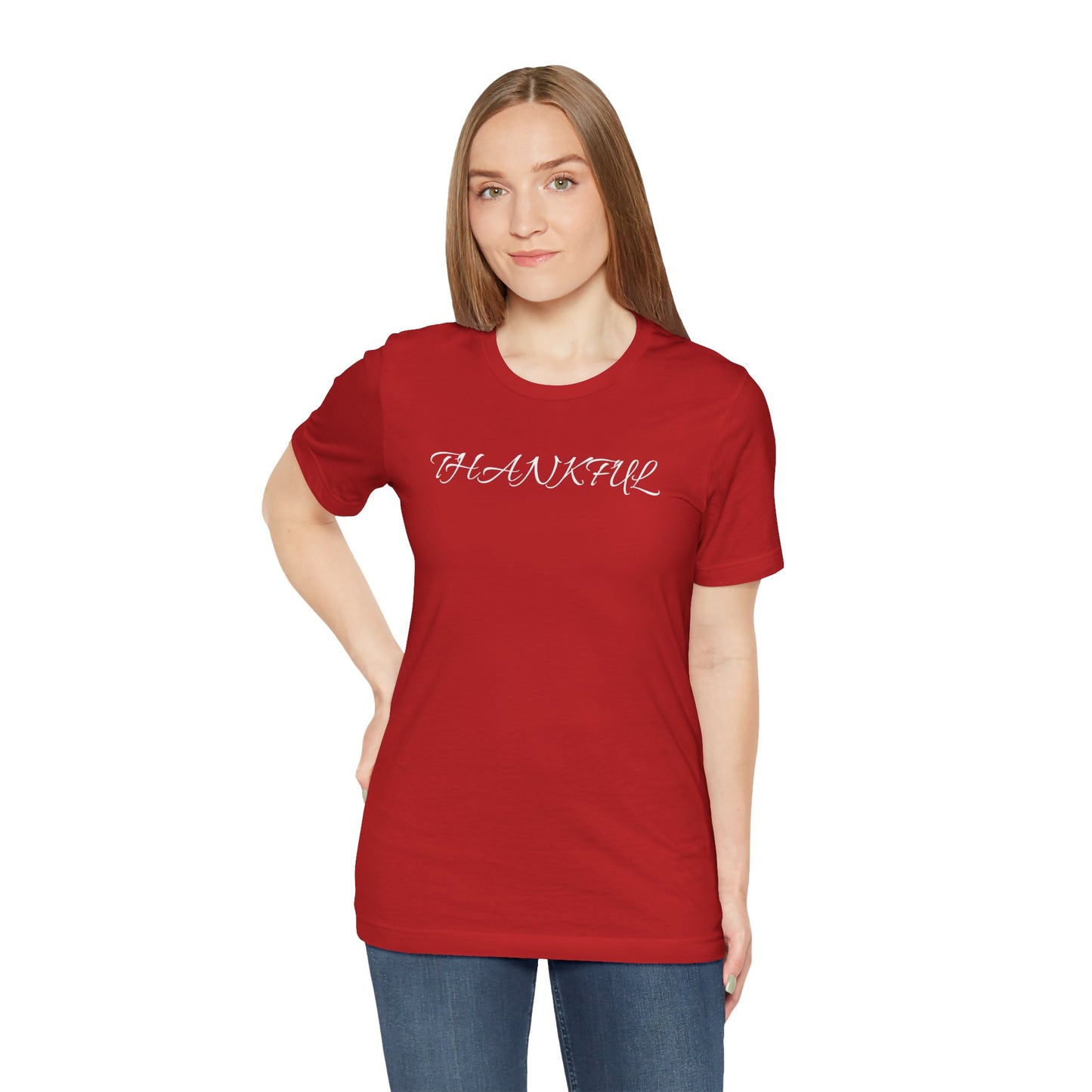 Unisex Short Sleeve T-Shirt-Thankful