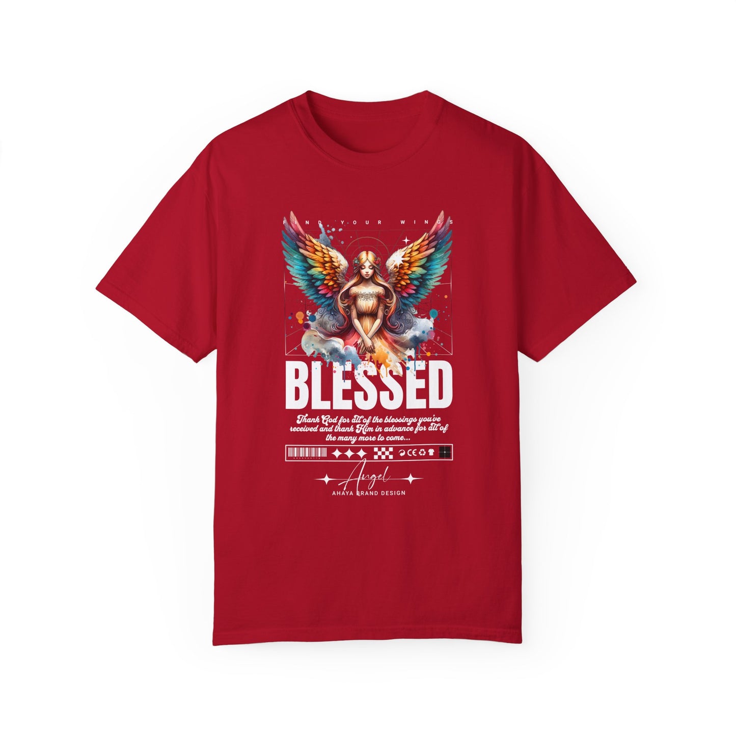 Unisex Cotton T-shirt-Blessed