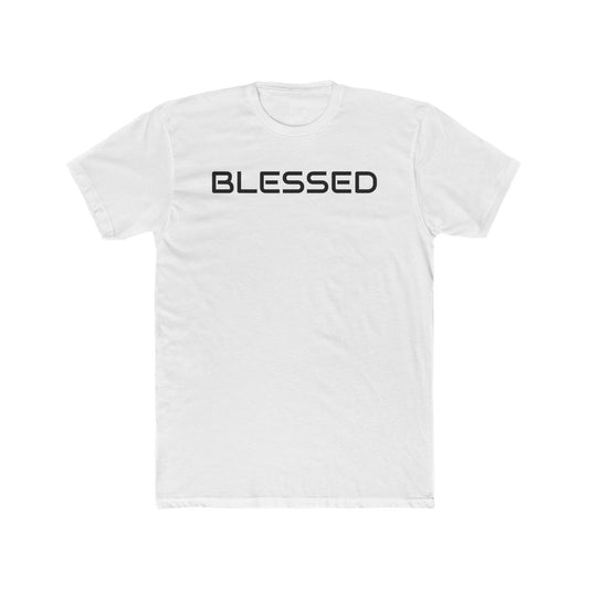 Cotton Crew T-shirt-Blessed