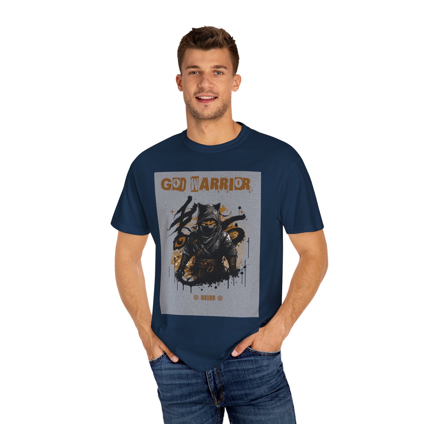 Unisex Cotton T-shirt-God Warrior