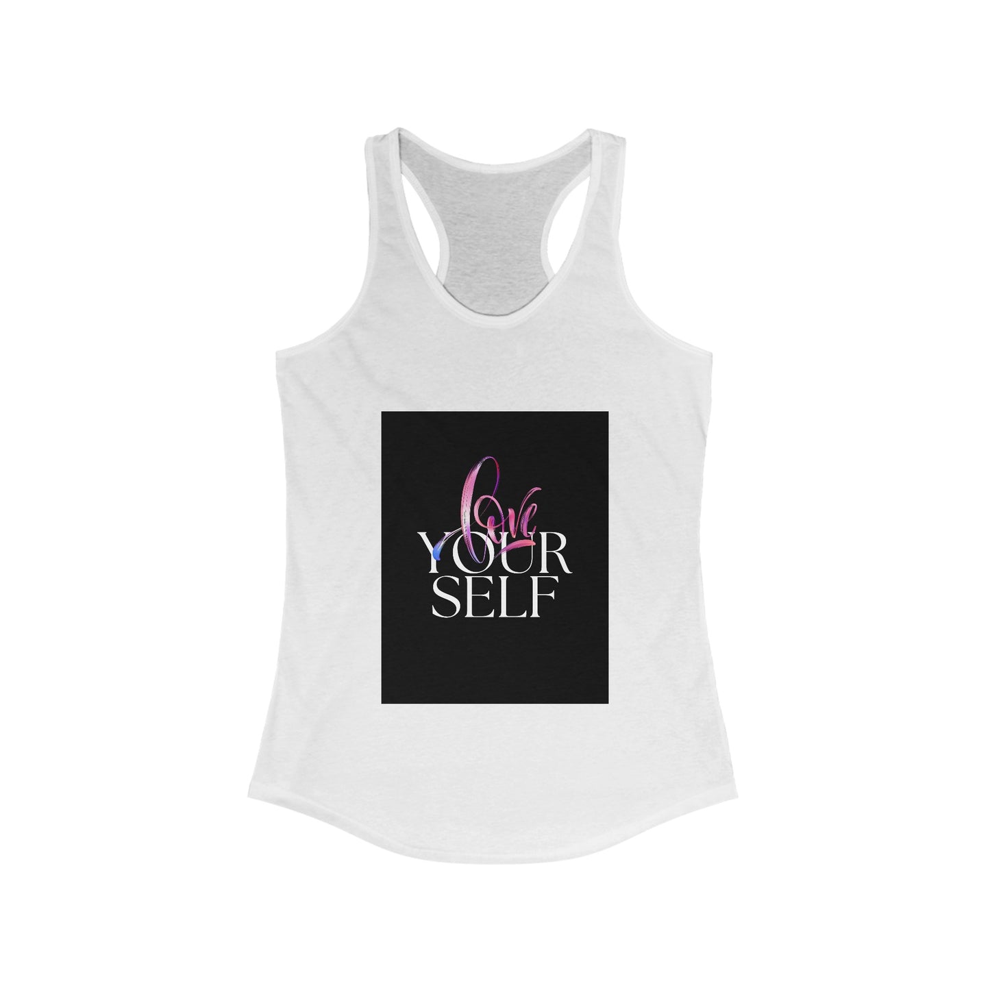 Women's Racerback Tank-Love Yourself