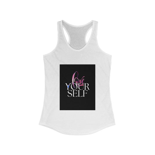 Women's Racerback Tank-Love Yourself