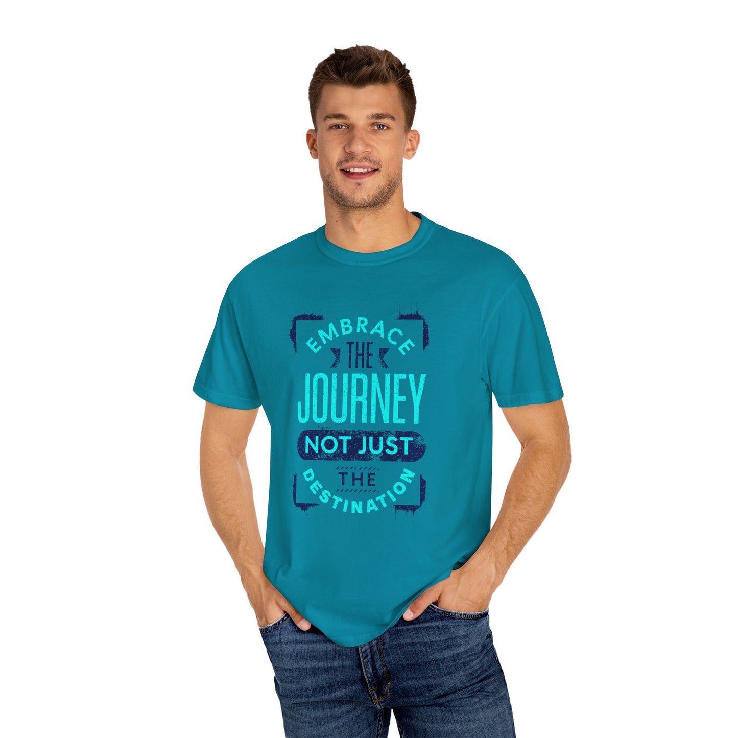 Unisex CottonT-shirt-Embrace the Journey