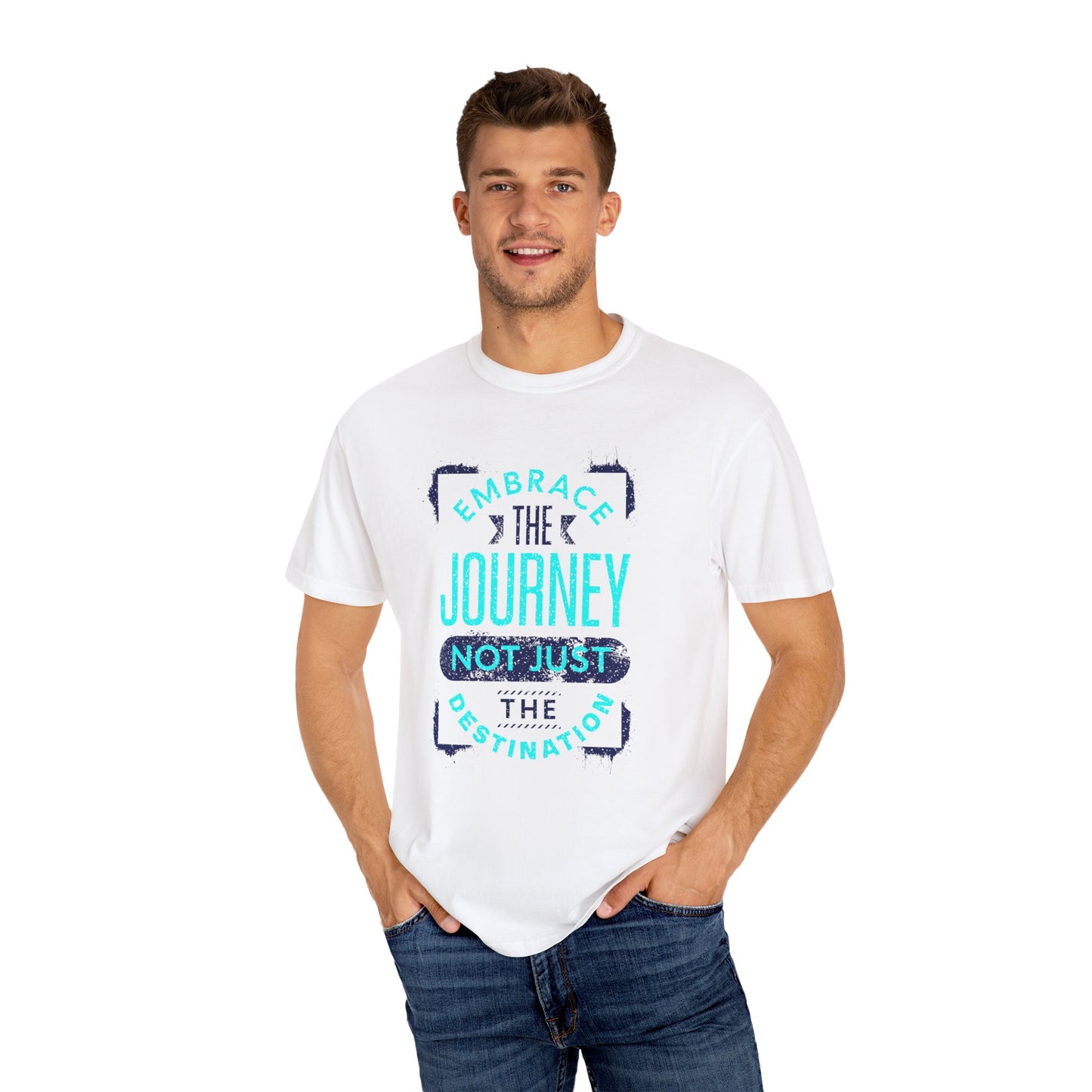 Unisex CottonT-shirt-Embrace the Journey