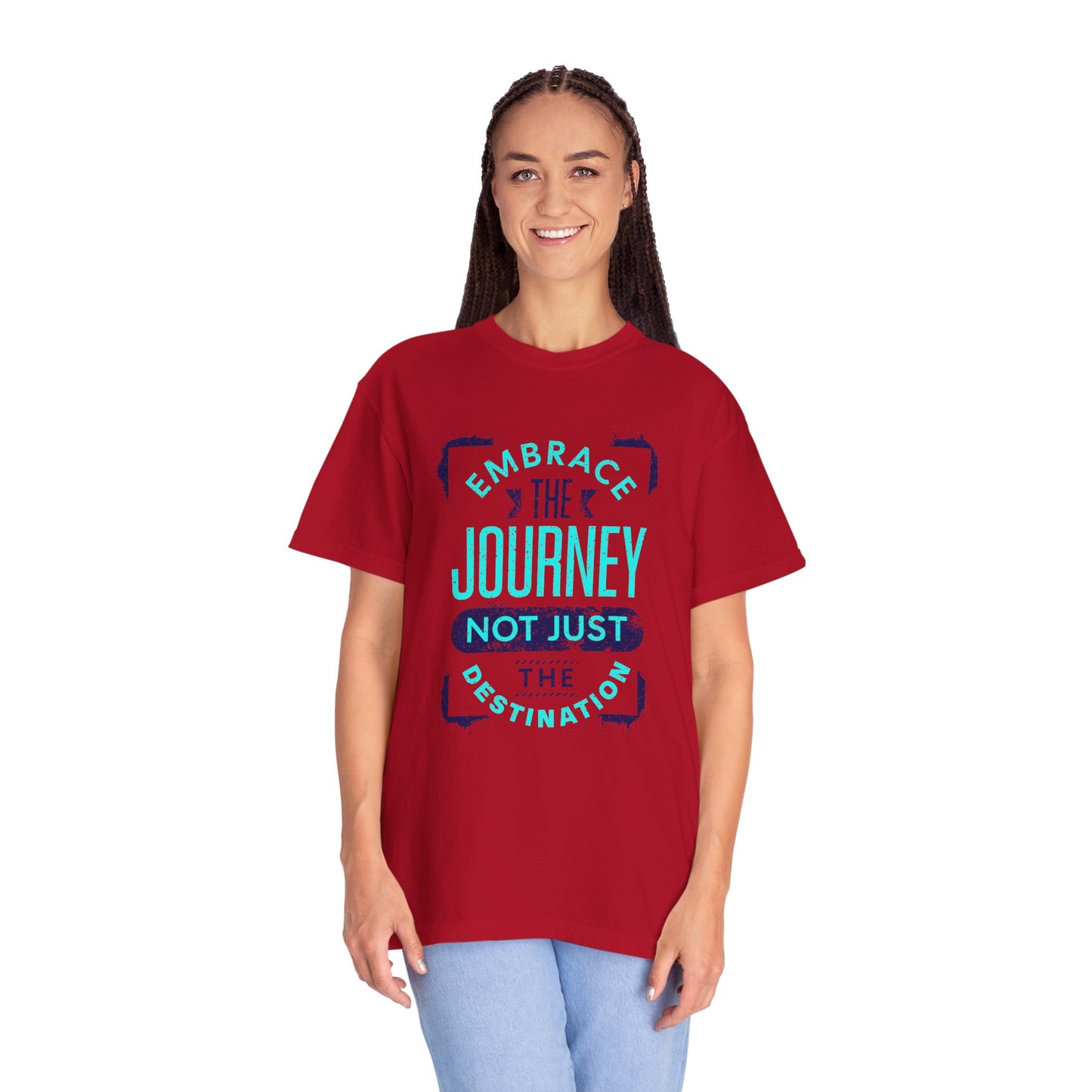 Unisex CottonT-shirt-Embrace the Journey