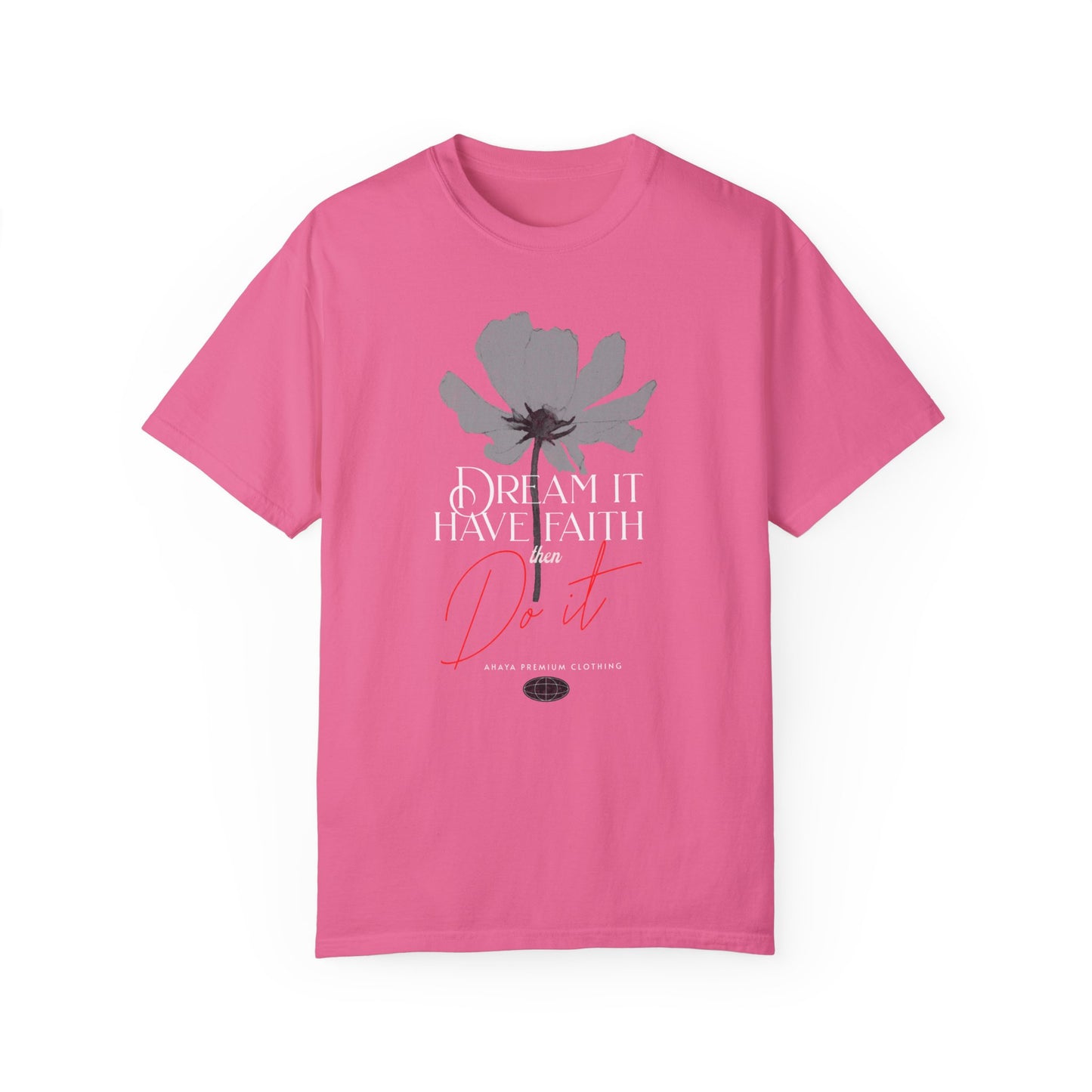 Unisex Cotton T-shirt-Dream it, Have Faith, Do it