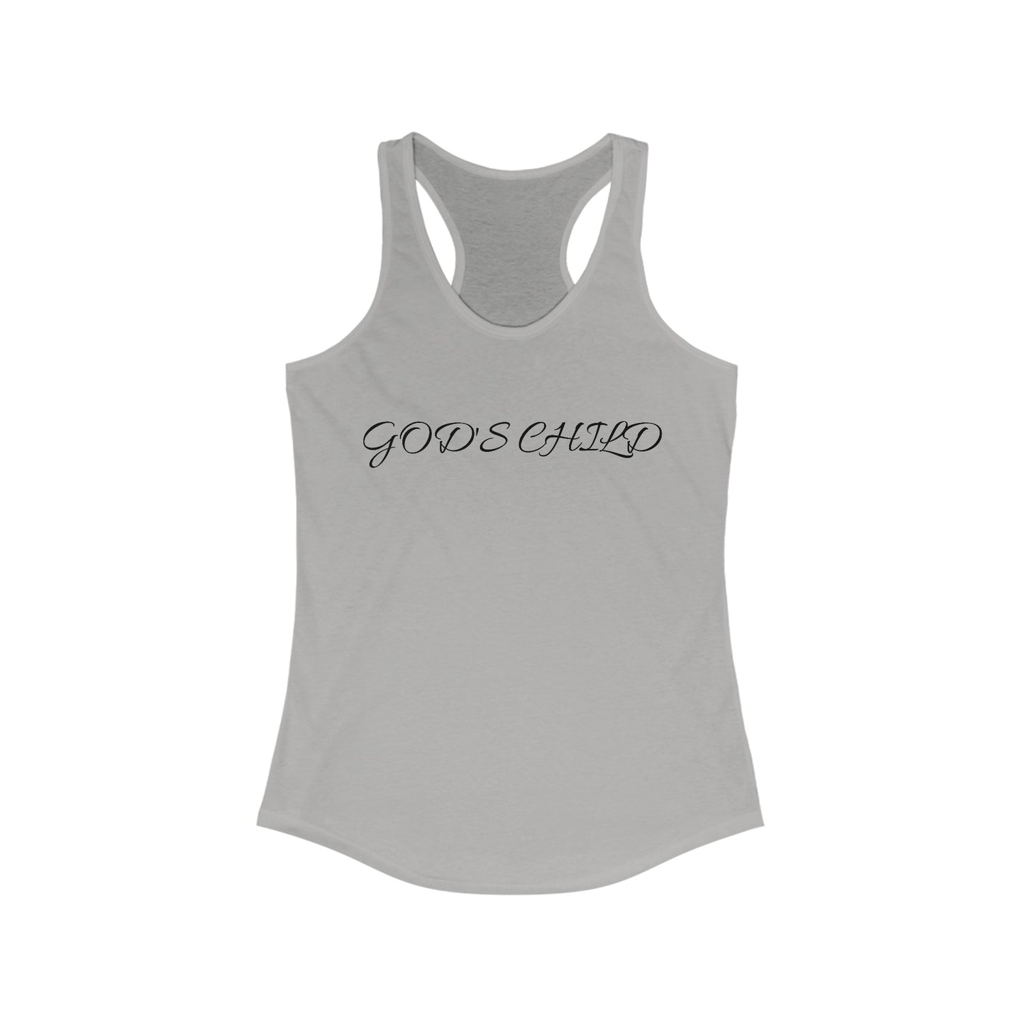 Women's Racerback Tank-GOD'S CHILD