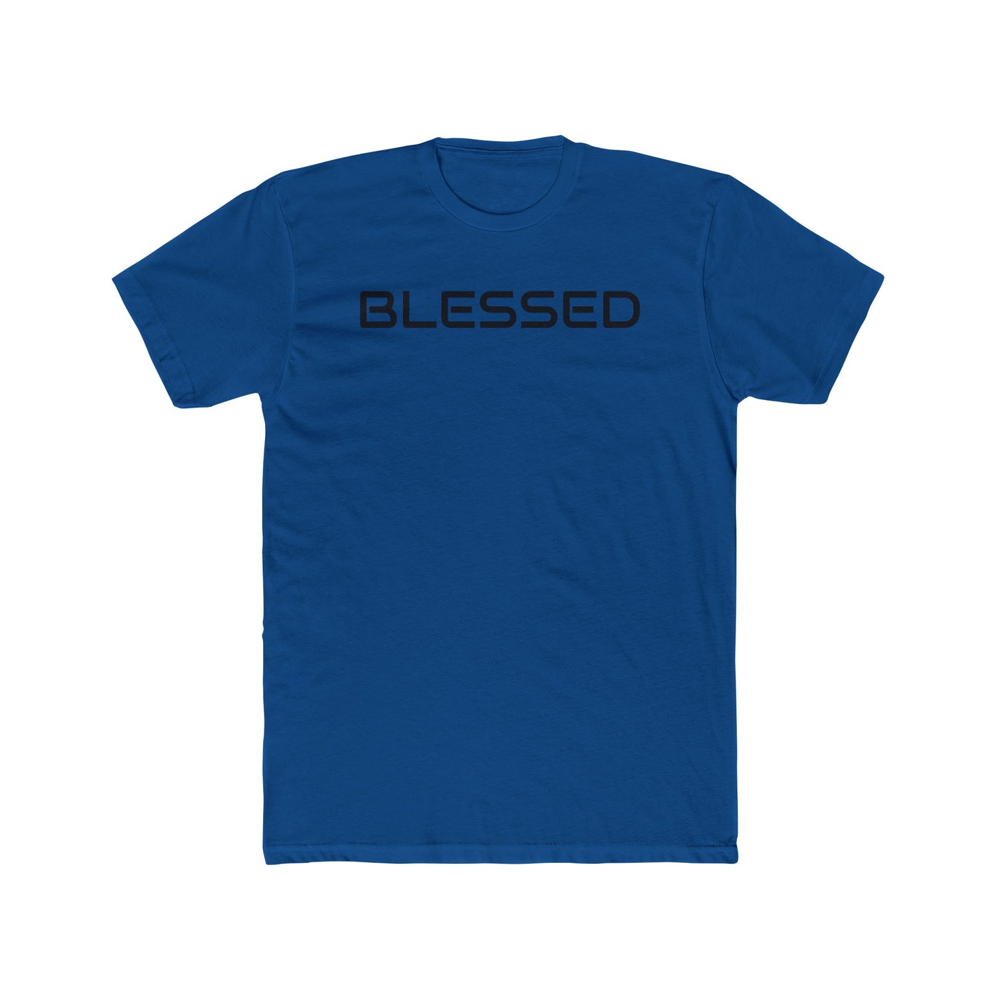 Cotton Crew T-shirt-Blessed