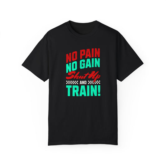 Cotton T-shirt-No Pain No Gain