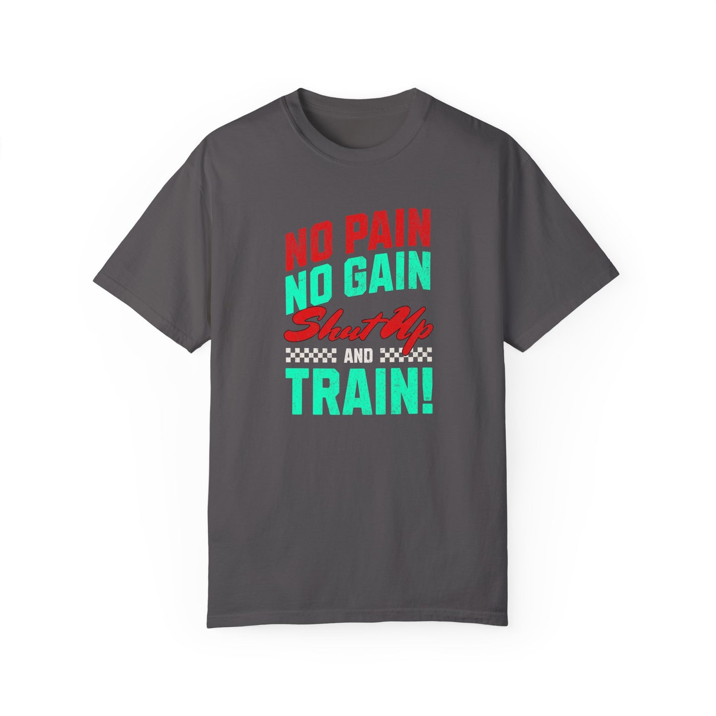 Cotton T-shirt-No Pain No Gain