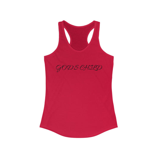 Women's Racerback Tank-GOD'S CHILD