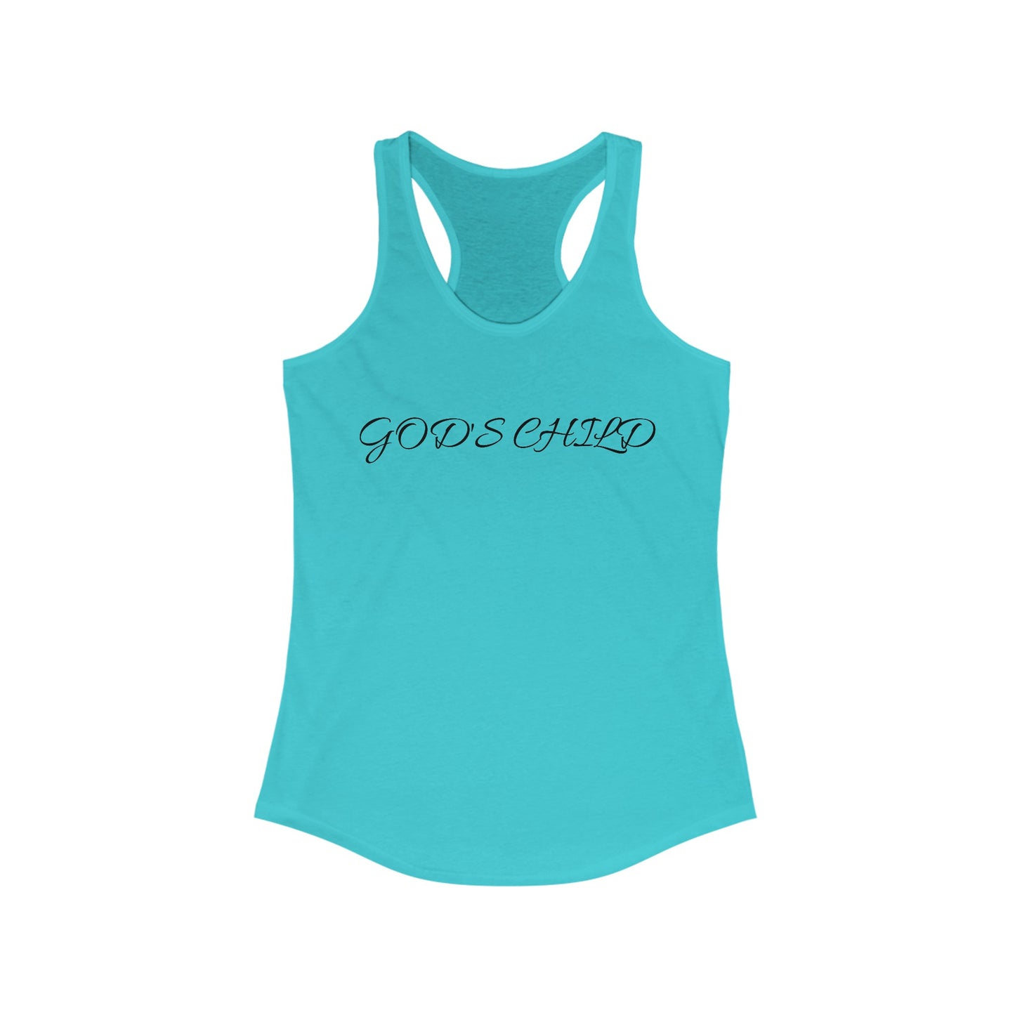 Women's Racerback Tank-GOD'S CHILD