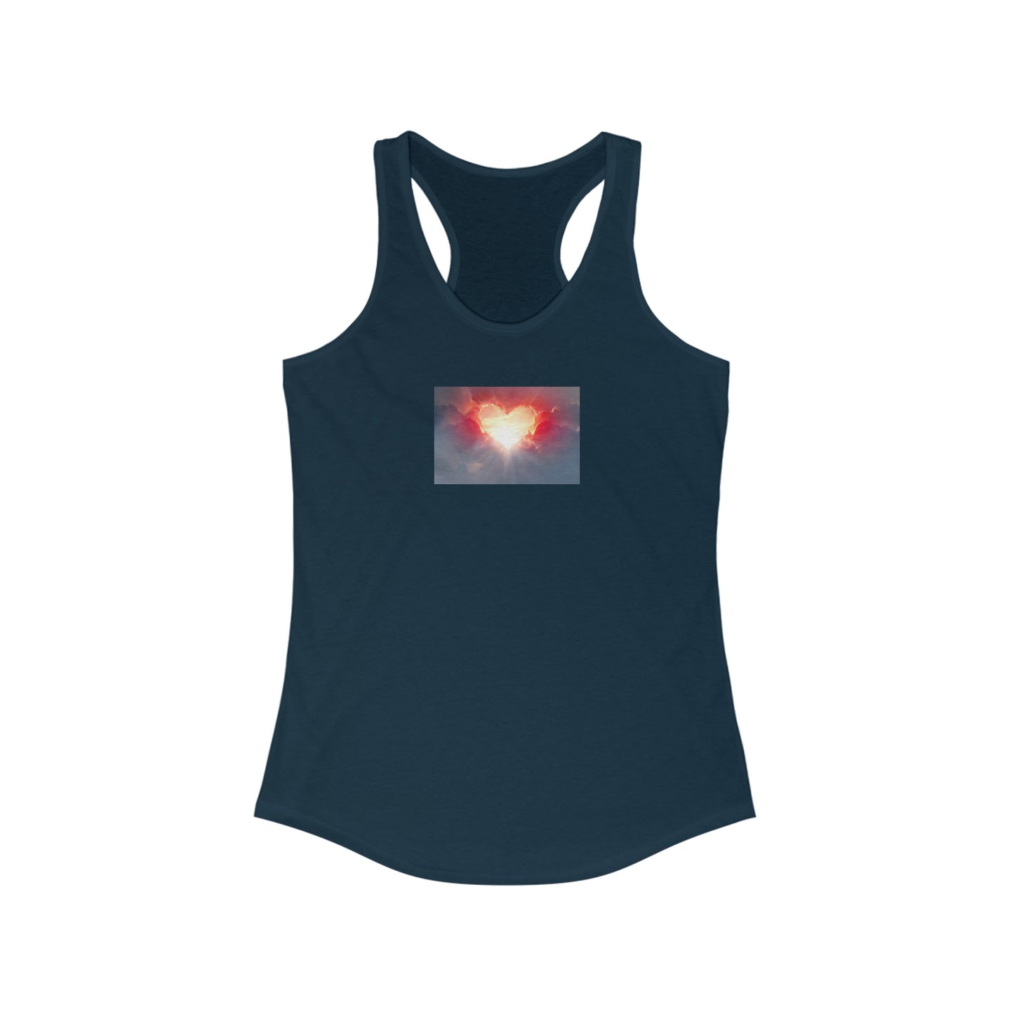 Women's Racerback Tank-Heart of Love