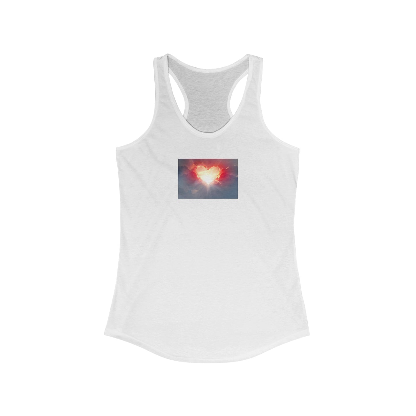 Women's Racerback Tank-Heart of Love