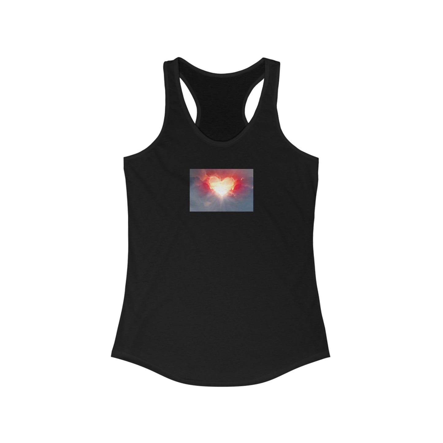 Women's Racerback Tank-Heart of Love