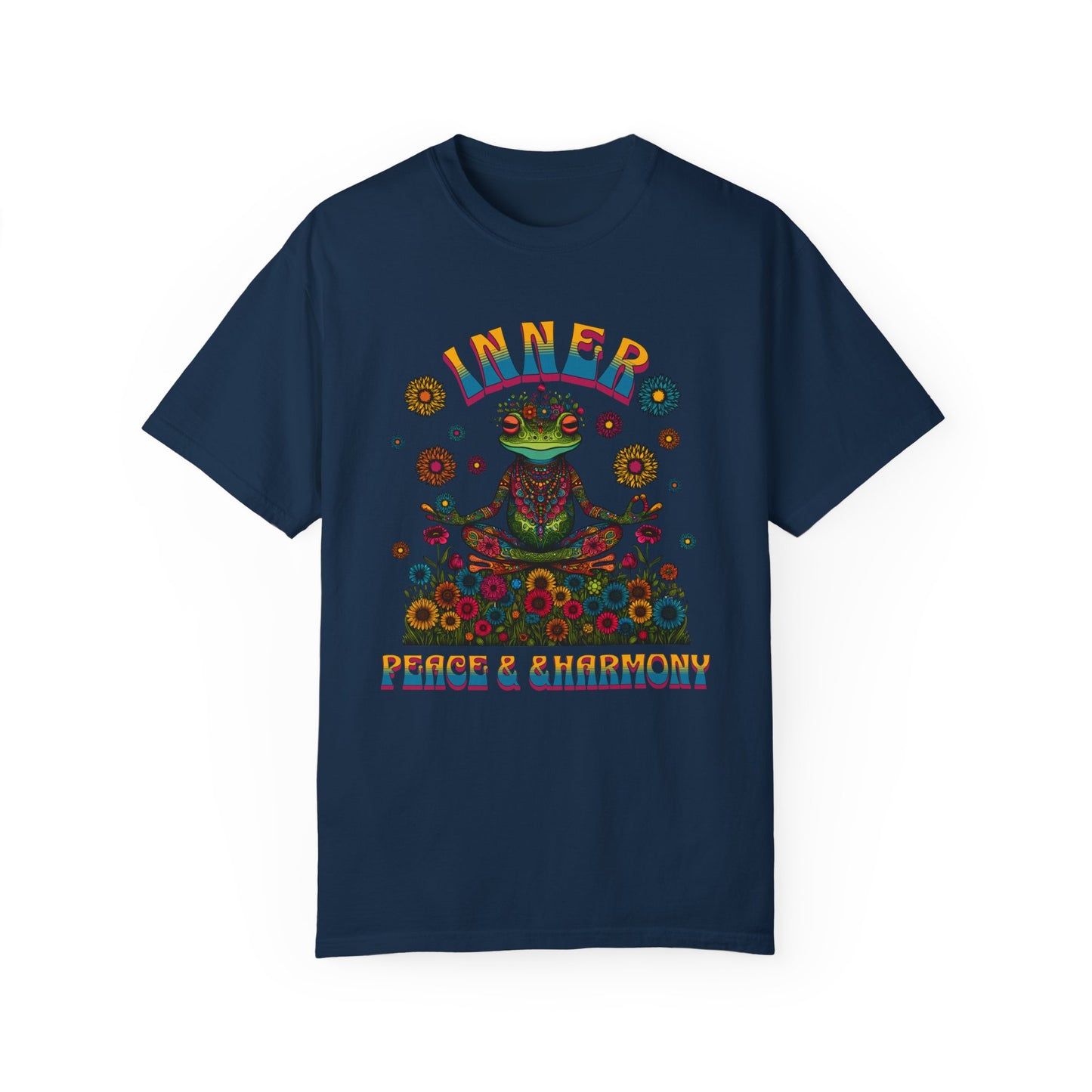 Unisex Cotton T-shirt-Inner Peace