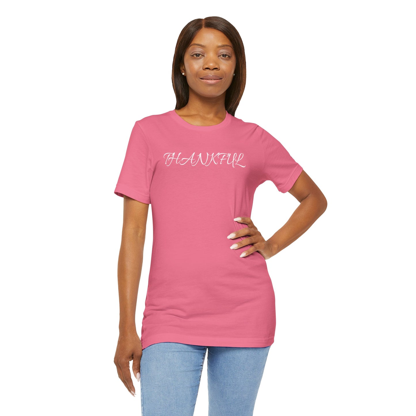 Unisex Short Sleeve T-Shirt-Thankful