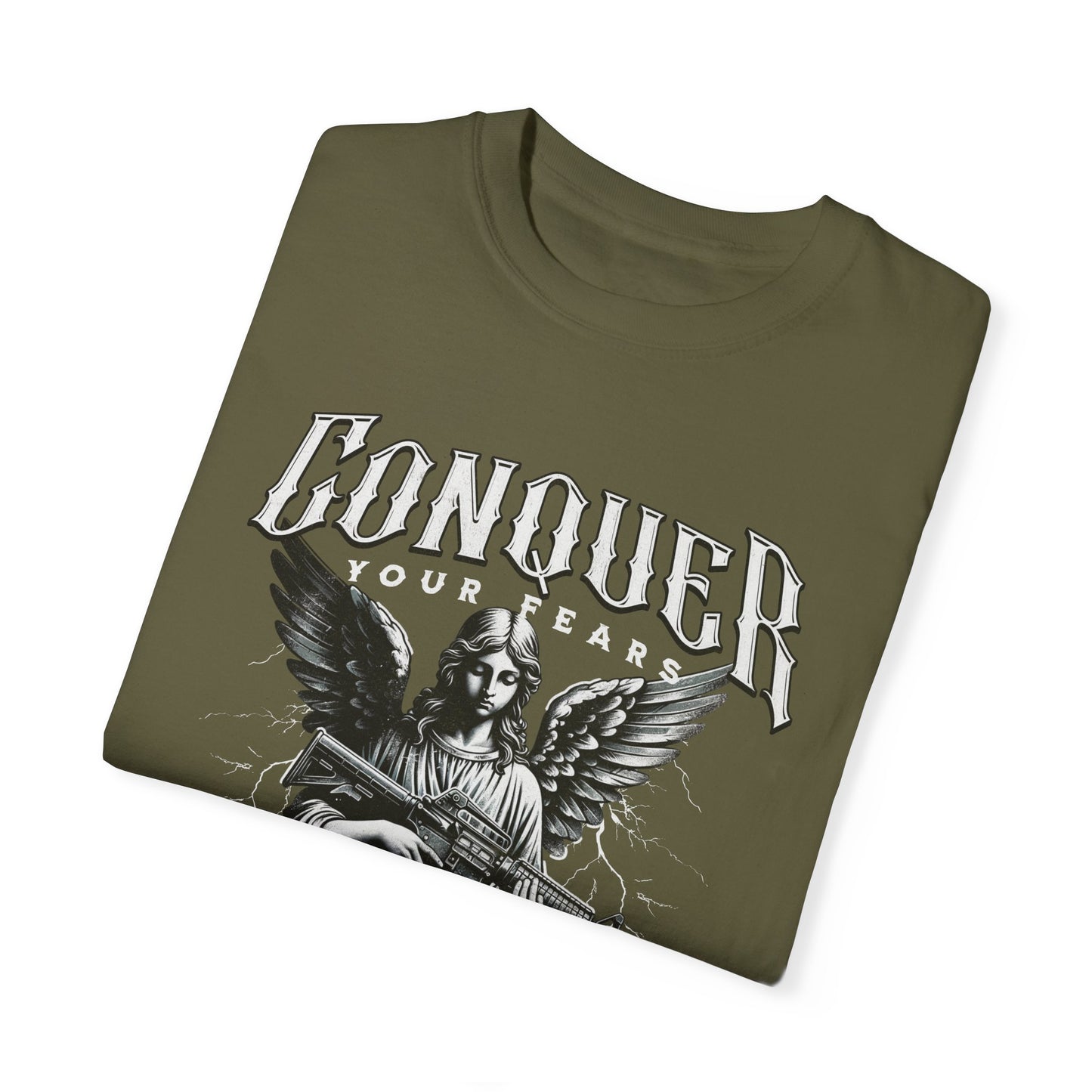 Unisex Cotton T-shirt-Conquer Your Fears