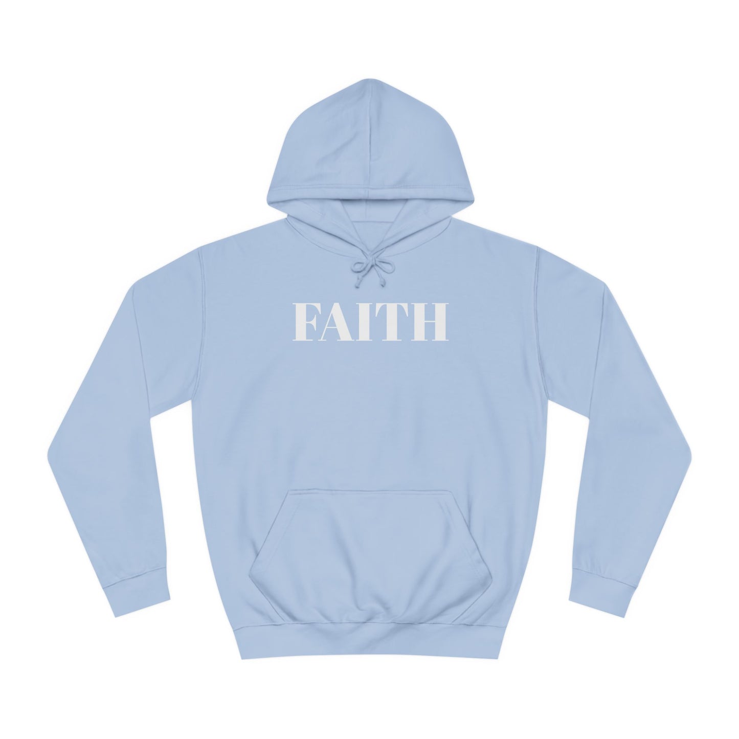 Unisex College Hoodie- Faith