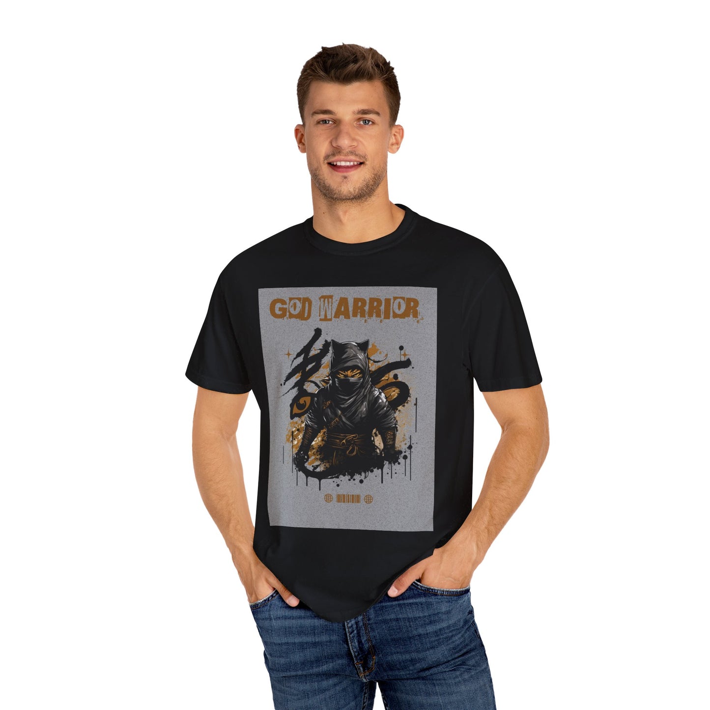 Unisex Cotton T-shirt-God Warrior