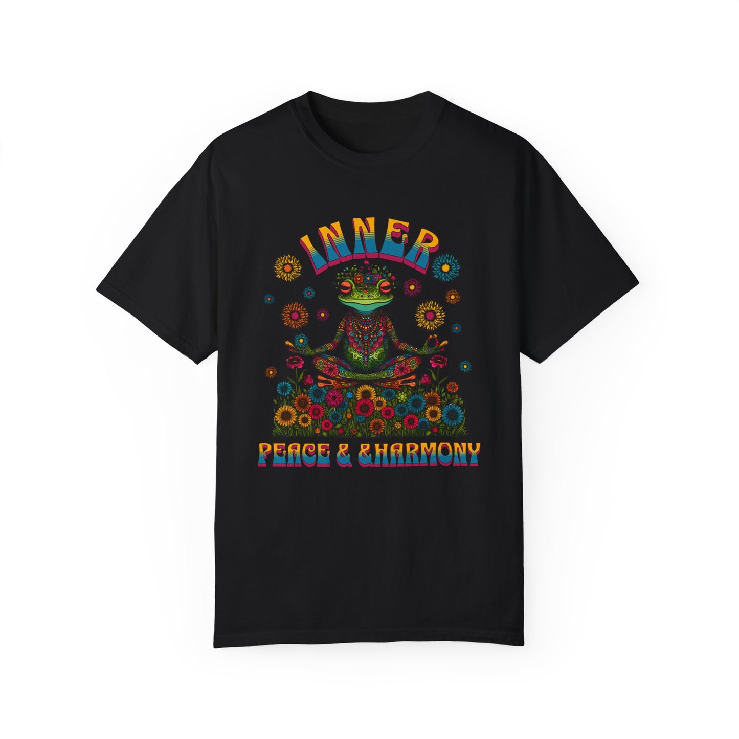 Unisex Cotton T-shirt-Inner Peace