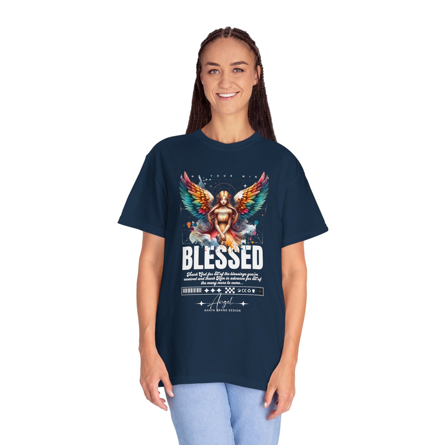 Unisex Cotton T-shirt-Blessed