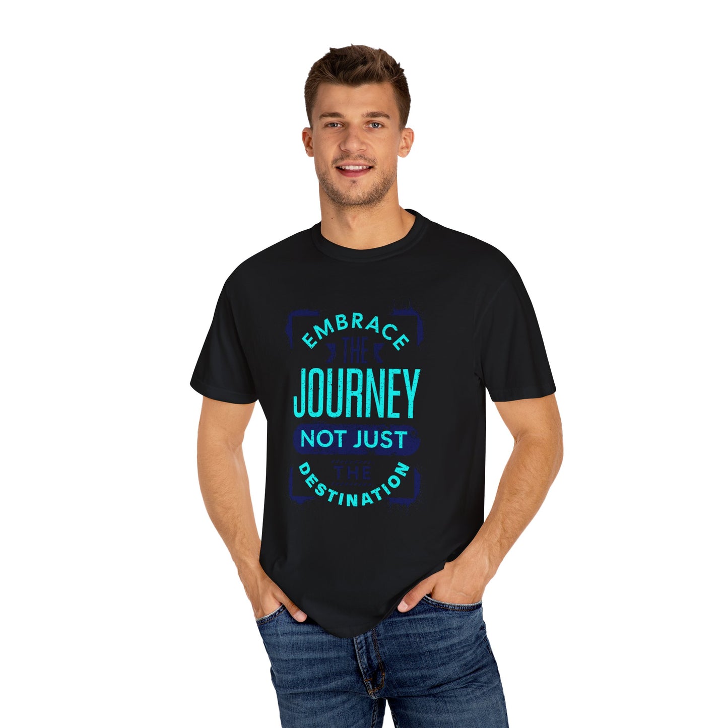 Unisex CottonT-shirt-Embrace the Journey