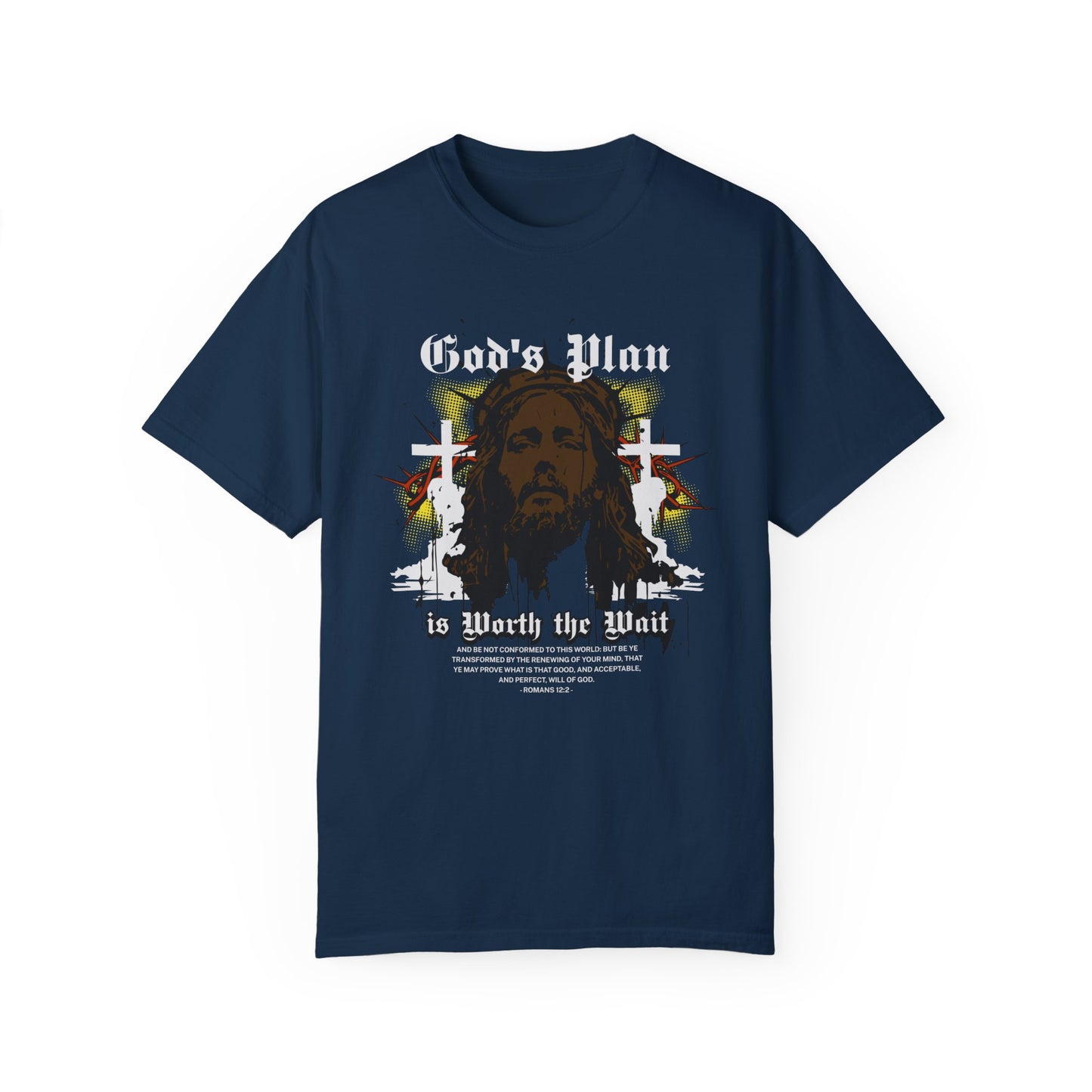 Unisex Cotton T-shirt-Gods Plan