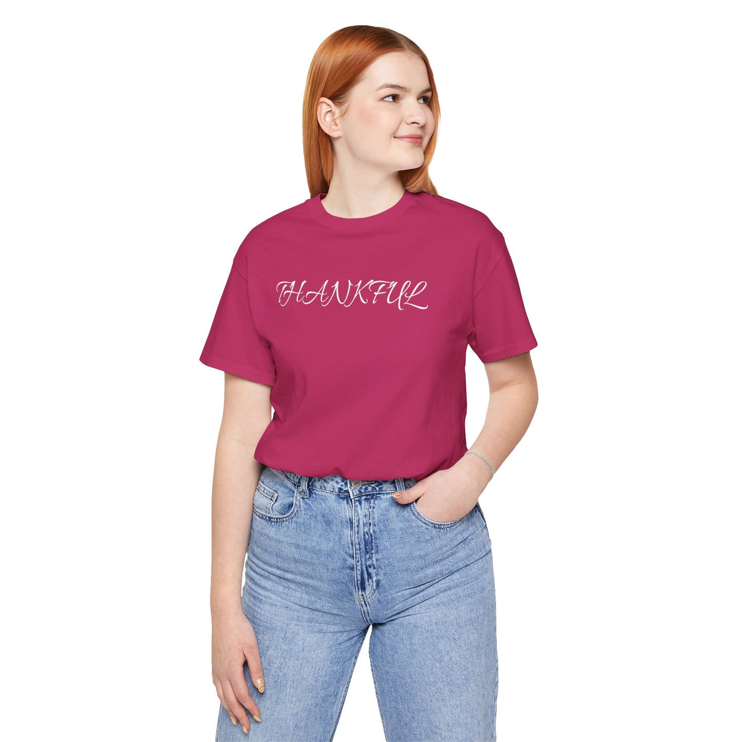 Unisex Short Sleeve T-Shirt-Thankful