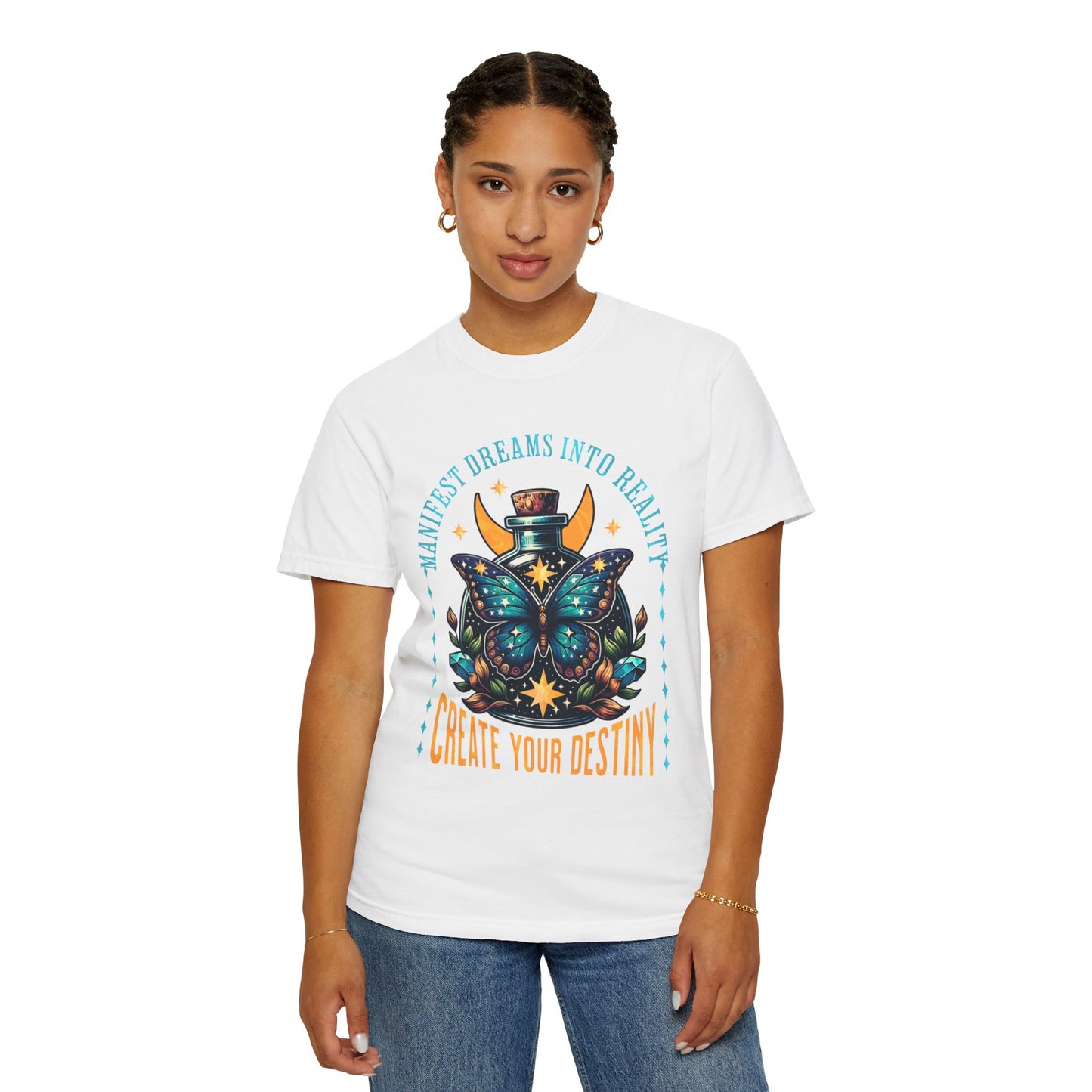 Unisex Cotton T-shirt-Manifest Dreams