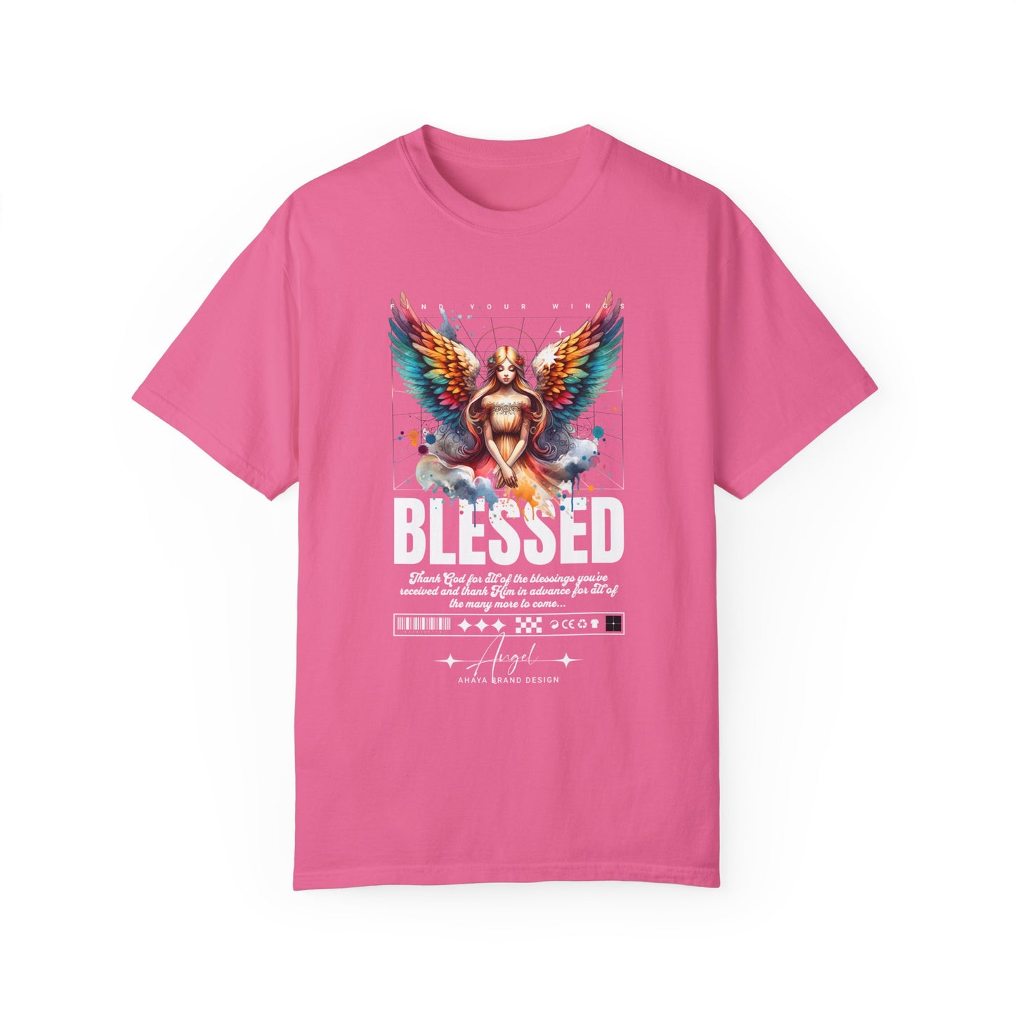 Unisex Cotton T-shirt-Blessed