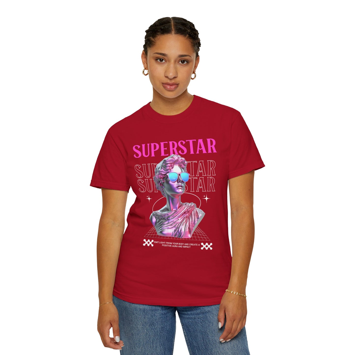 Cotton T-shirt-Superstar