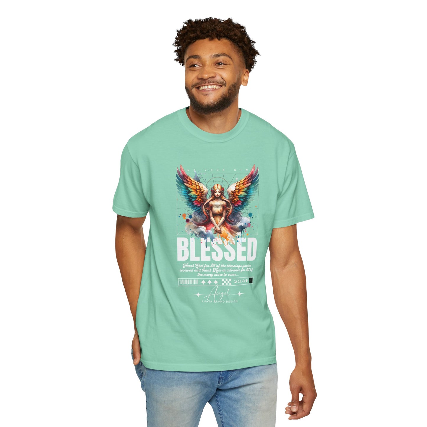 Unisex Cotton T-shirt-Blessed