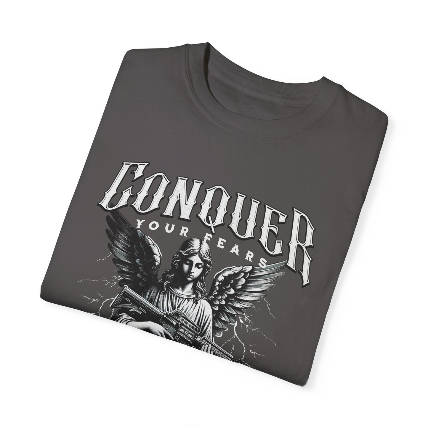 Unisex Cotton T-shirt-Conquer Your Fears