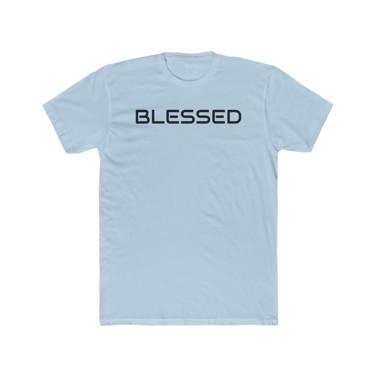 Cotton Crew T-shirt-Blessed