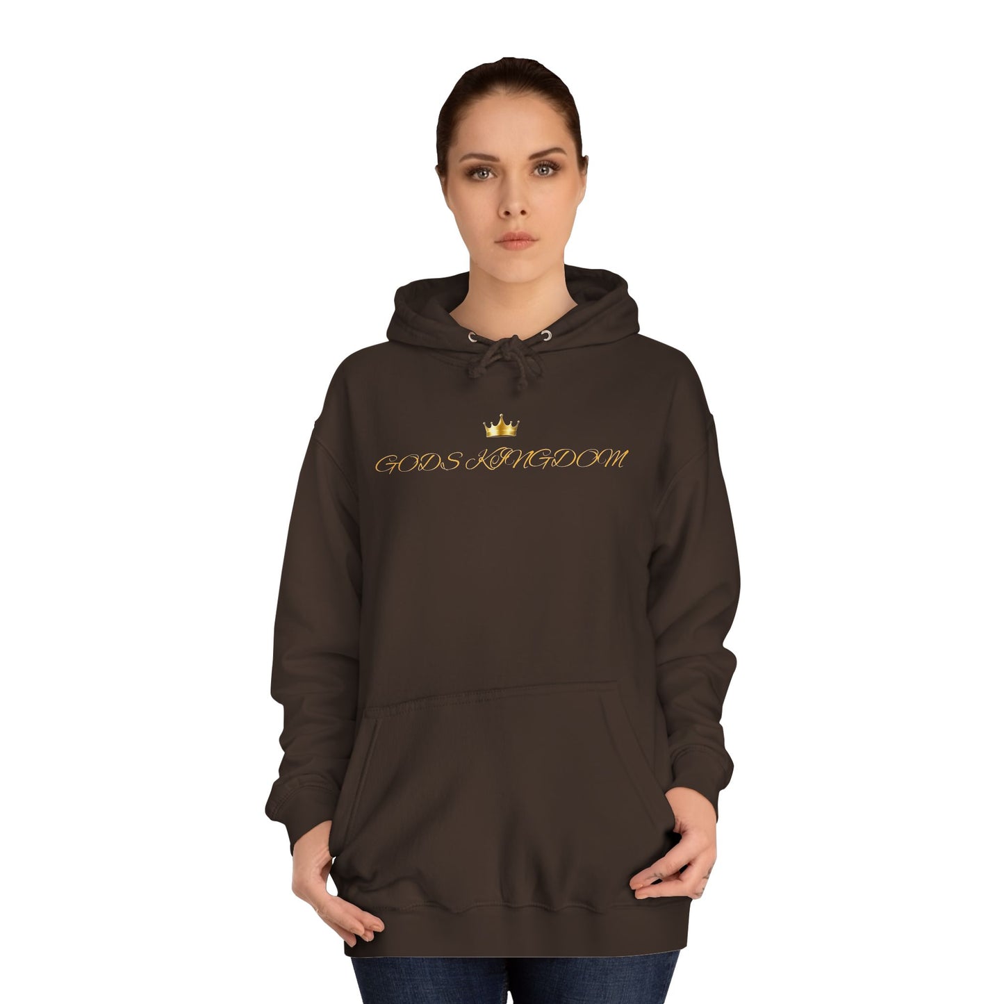 Unisex College Hoodie-Gods Kingdom