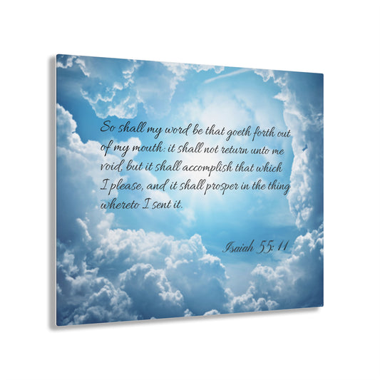 Acrylic Prints Wall Art- Prayer Manifest