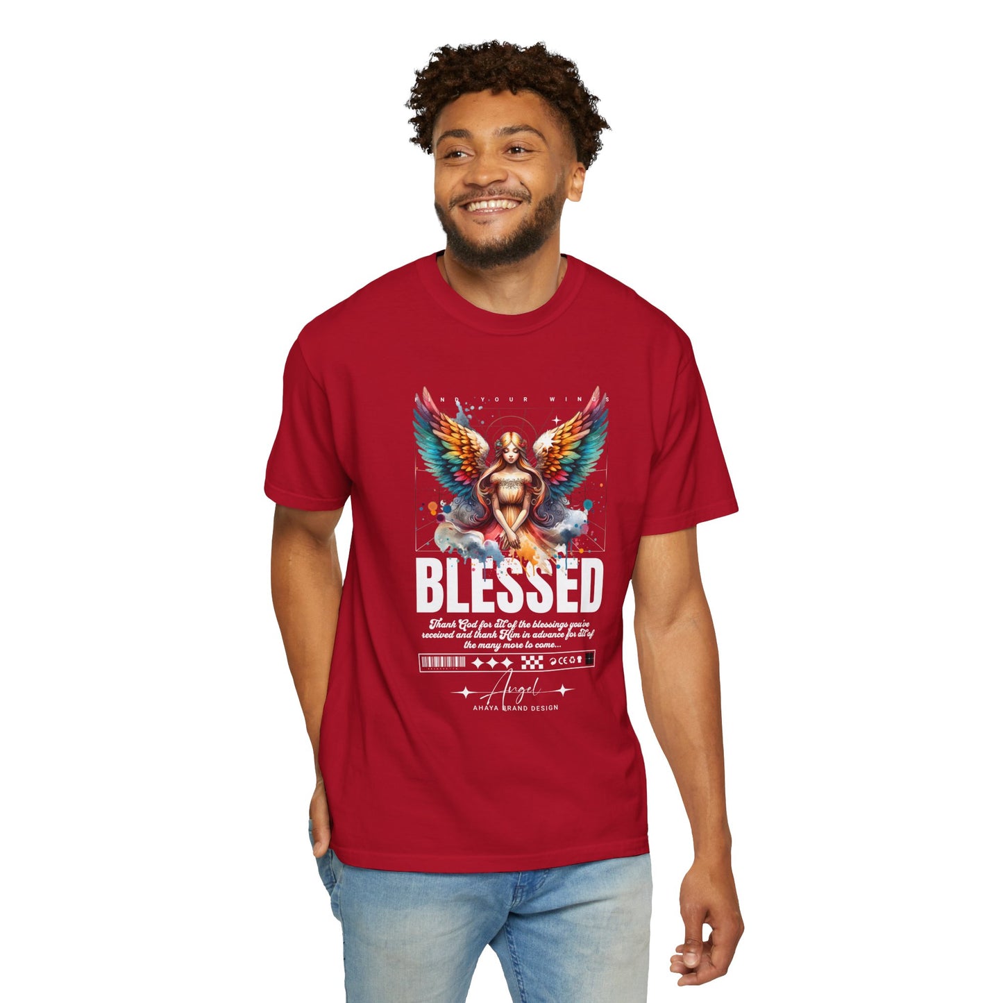 Unisex Cotton T-shirt-Blessed